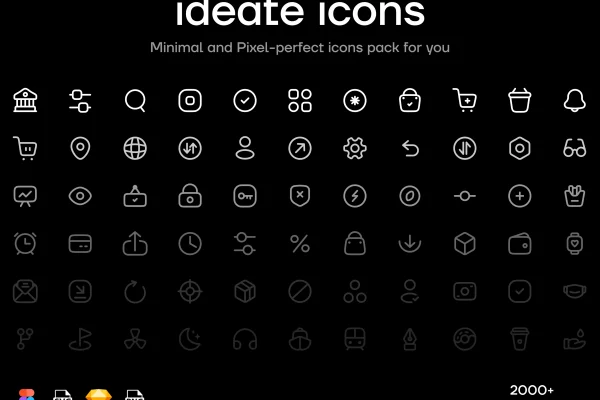 Ideate Icons - Minimal Icon Pack
