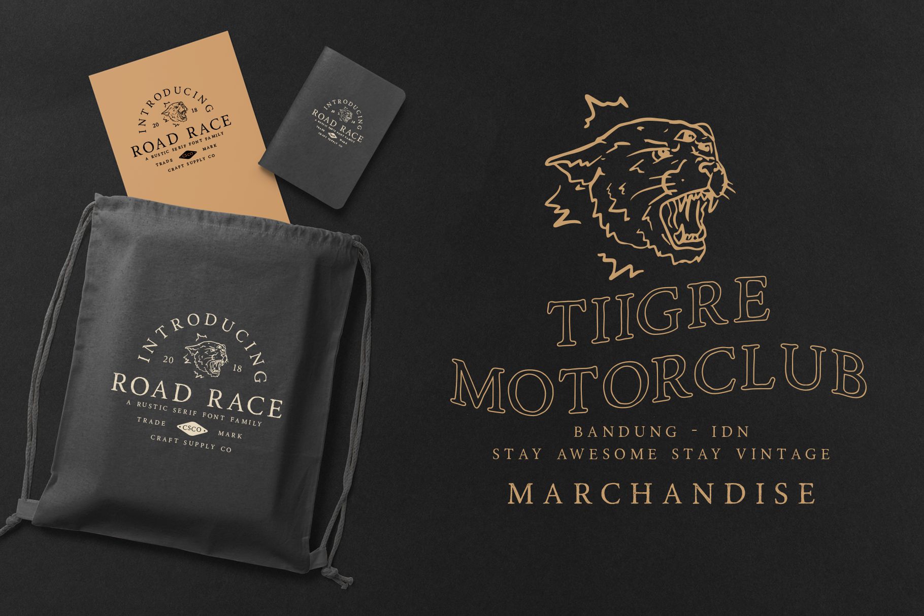 graphic for free -Road Race - Font Family