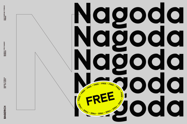 graphic for free - Nagoda-Typeface