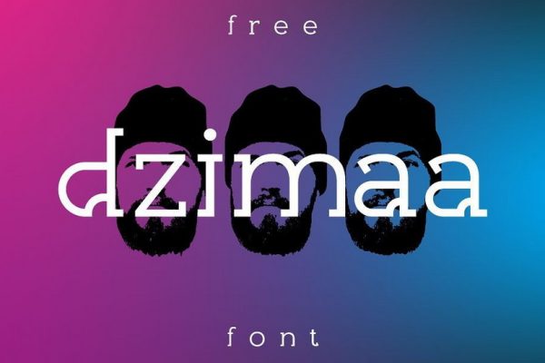 graphic for free - Dzimaa Font