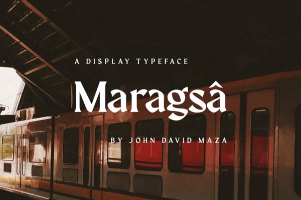 graphic for free - Maragsa Display Typeface