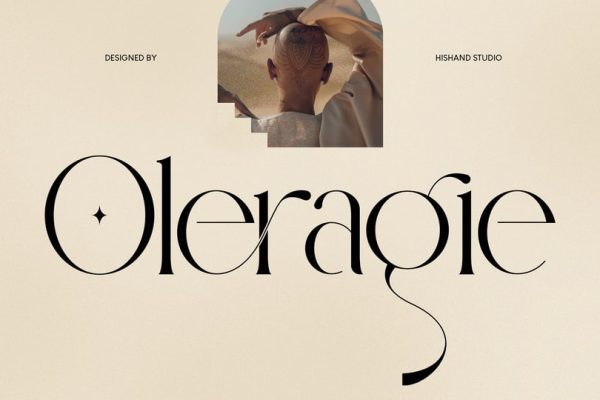 graphic for free - Oleragie Font