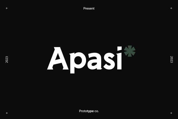 graphic for free - Apasi Sans Serif Font