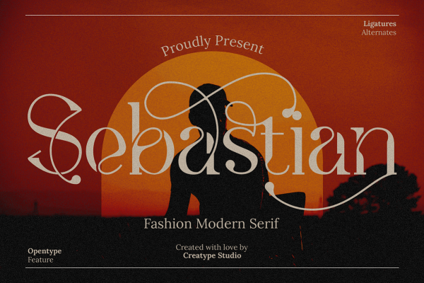 graphic for free - Sebastian Modern Serif Font