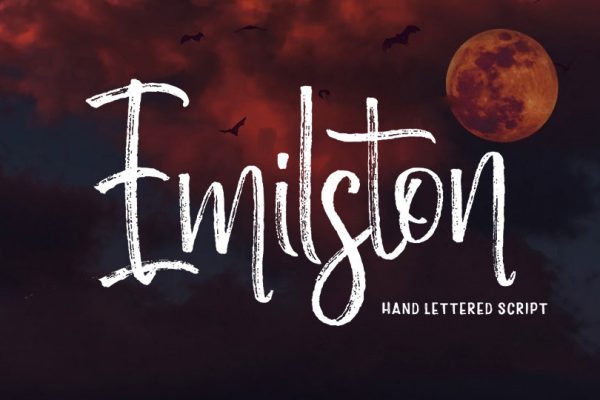 graphic for free - Emilston Font