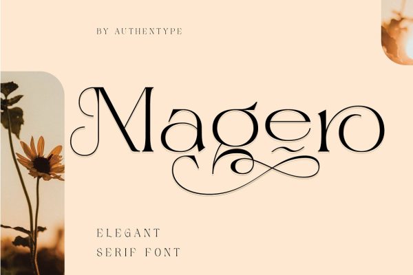 graphic for free - Magero Elegant Serif Font