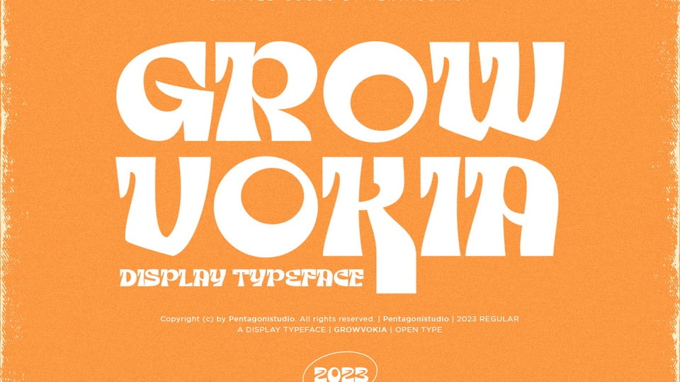 graphic for free - Growvokia Font