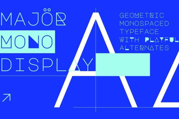graphic for free - Majör Mono Font