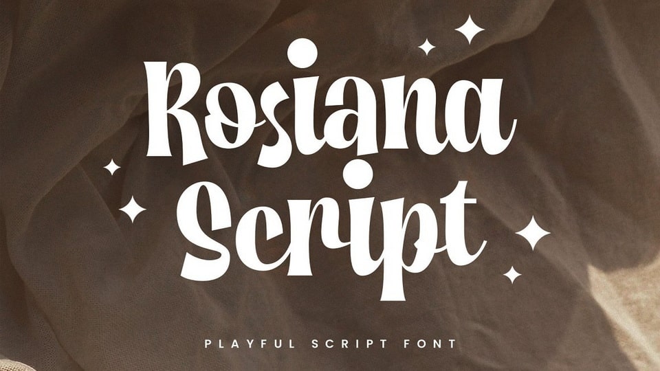 graphic for free - Rosiana Script Font