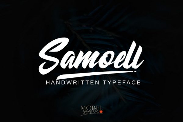 graphic for free - Samoell Font