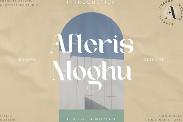 graphic for free - Afteris Moghu Font