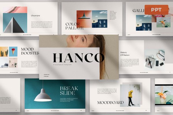 graphic for free - Hanco – Powerpoint Template
