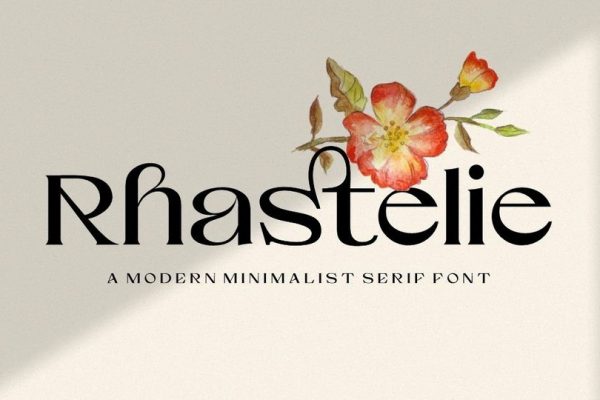 graphic for free - Rhastelie Font