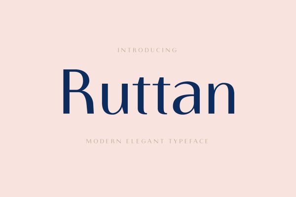 graphic for free - Ruttan Elegant Font