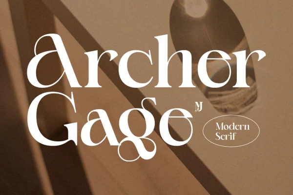 graphic for free - Archer Gage Font