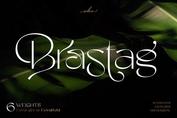 graphic for free - Brastag Display Font