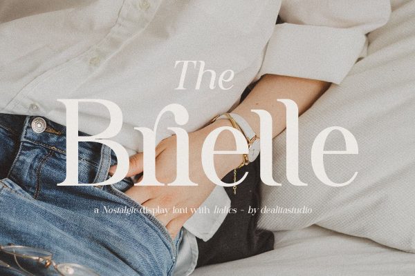 graphic for free - Brielle Serif Font