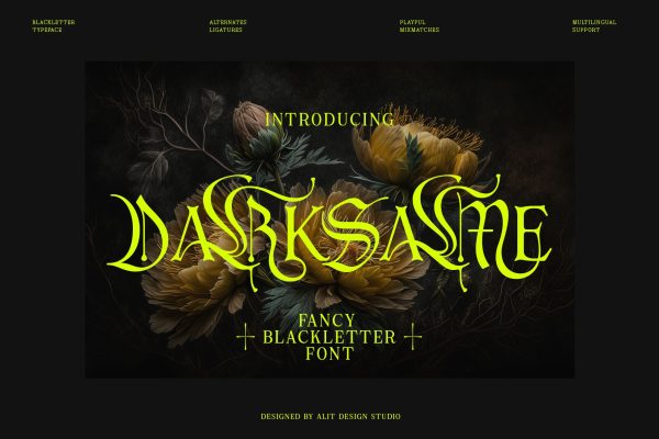 graphic for free - Dark Same Font