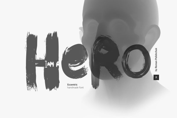 graphic for free - Hero Hand Drawn Font
