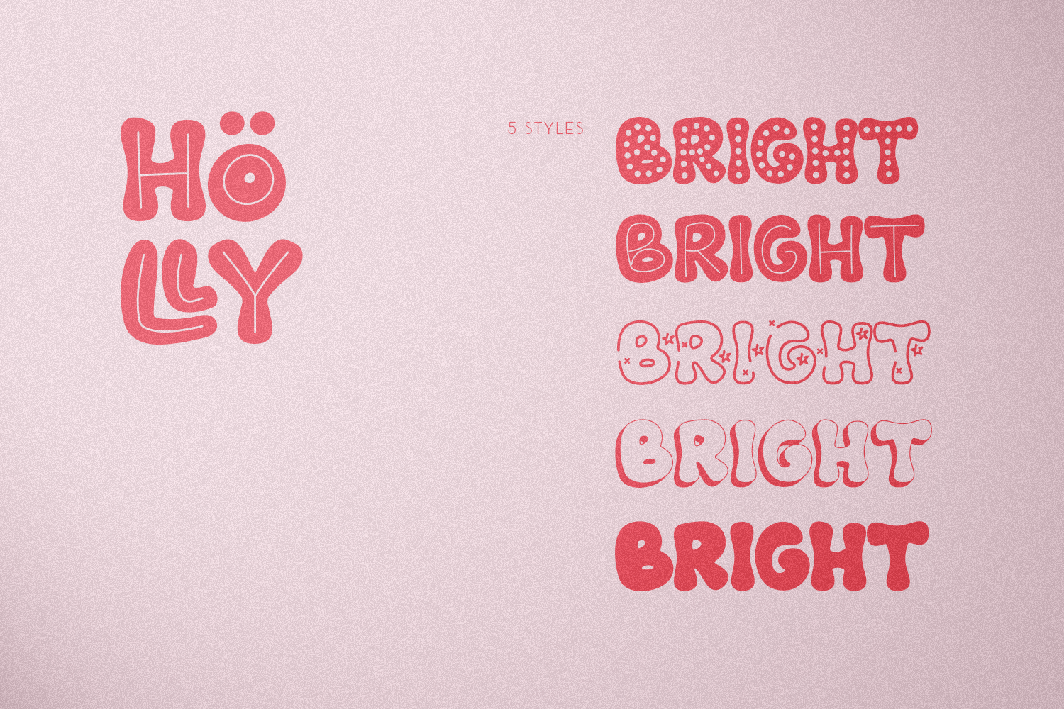 graphic for free - Holly Font