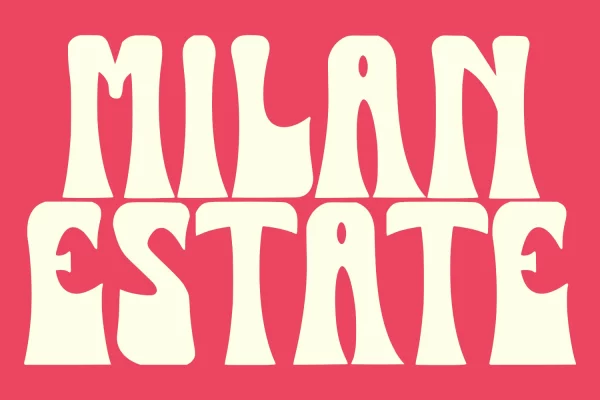 graphic for free - Milan Estate Font
