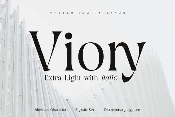 graphic for free - Viory Font