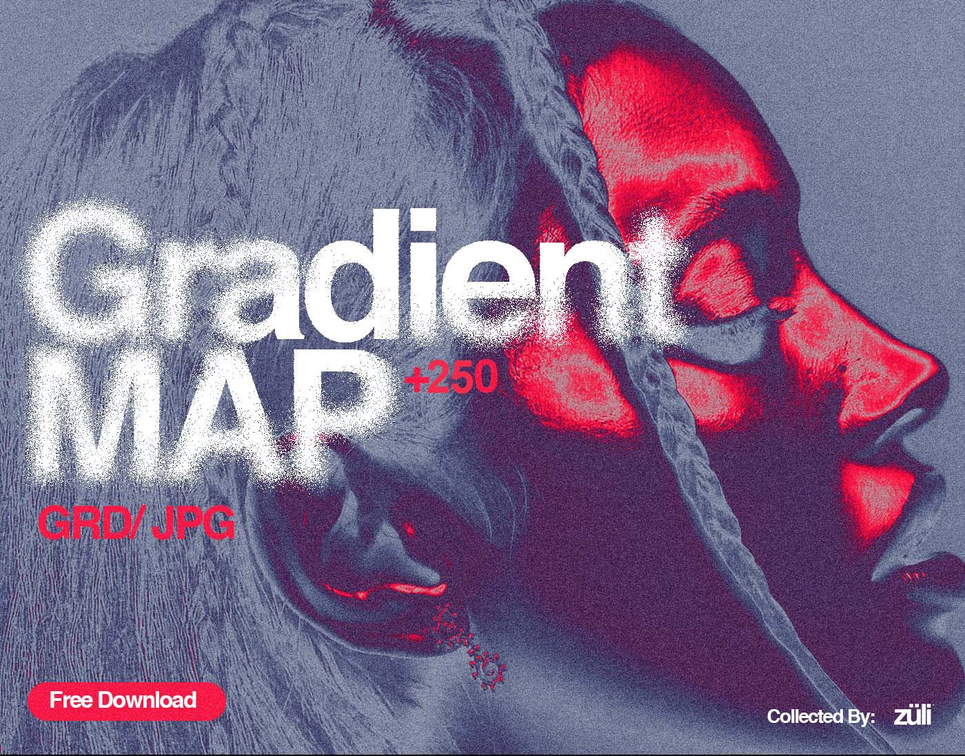 graphic for free - 250 Gradient Map Free