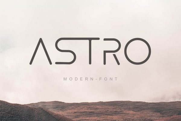 graphic for free - Astro Futuristic Font