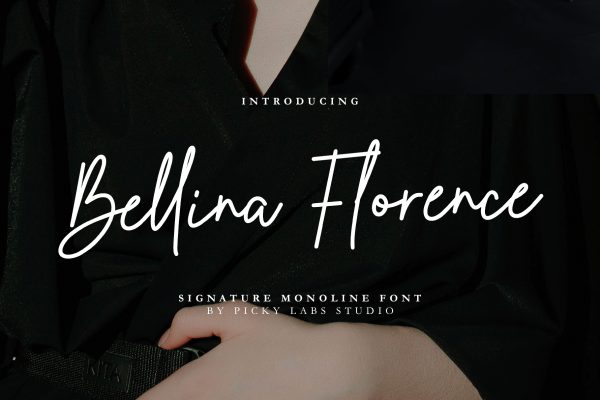 graphic for free - Bellina Florence Font