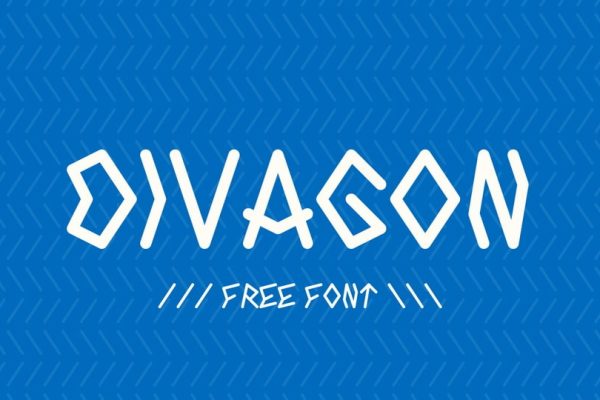 graphic for free - Divagon Font