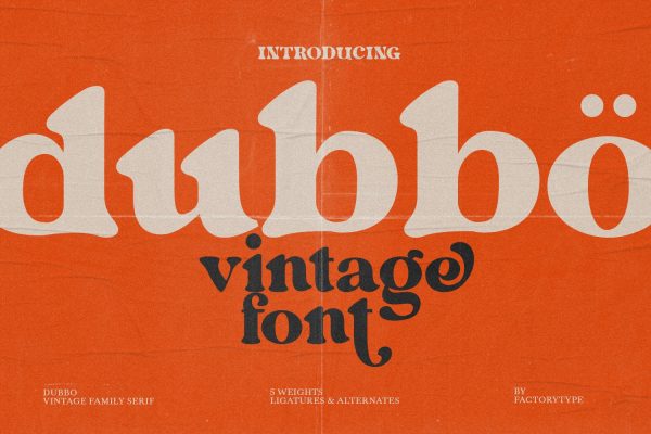 graphic for free - Dubbo Font
