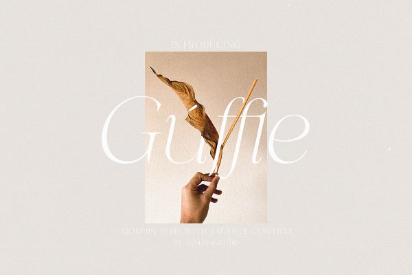 graphic for free - Guffie Modern Serif Font