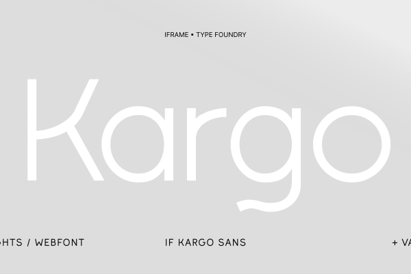 graphic for free - If Kargo Sans Font