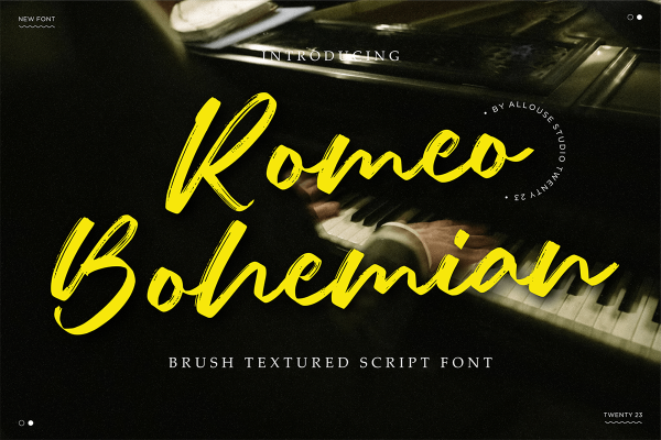 graphic for free - Romeo Bohemian Font