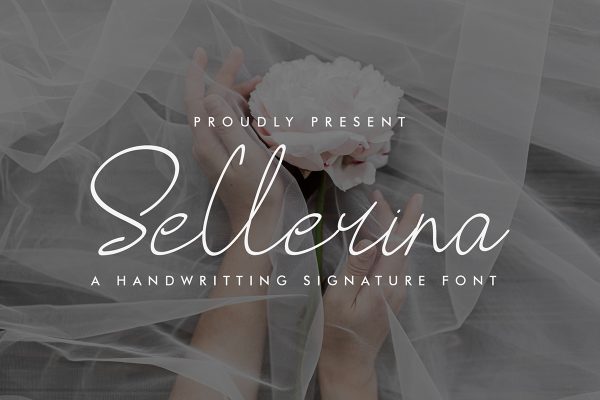 graphic for free - Sellerina Signature Font