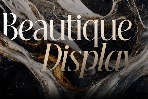graphic for free - Beautique Display Typeface