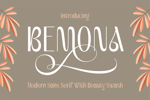 graphic for free - Bemona Modern Sans Serif