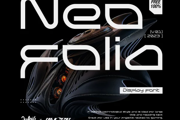 graphic for free - Neofolia Display Font