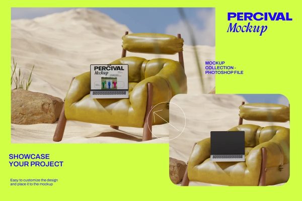 graphic for free - PERCIVAL Device Mockup