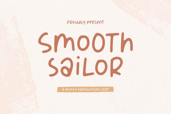 graphic for free - Smooth Sailor Font