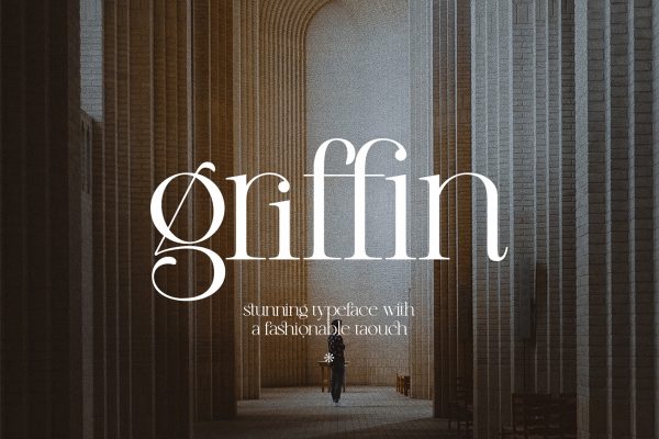 graphic for free - Griffin Modern Serif Font