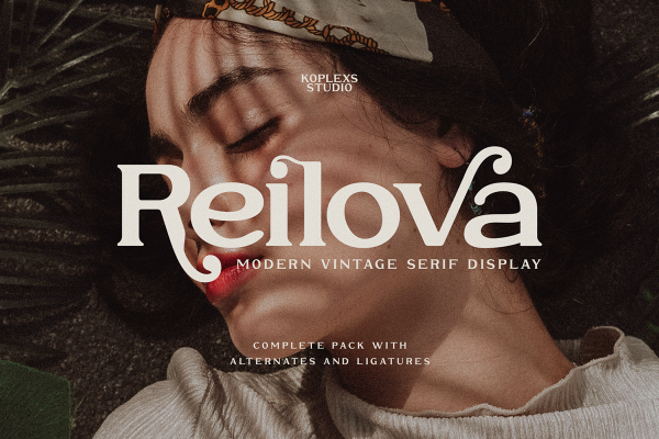 graphic for free - Reilova Modern Vintage Serif
