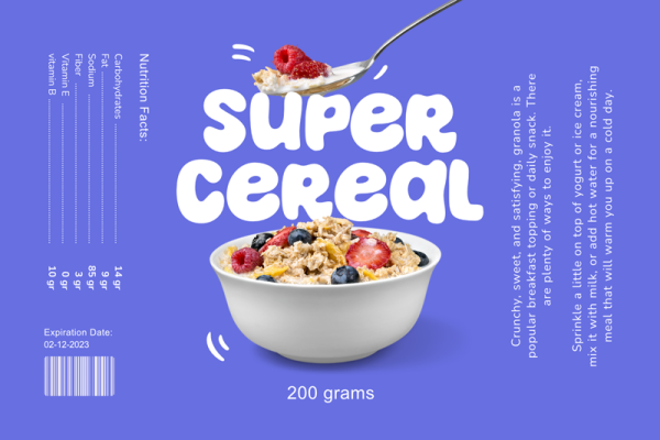 graphic for free - Super Cereal Font