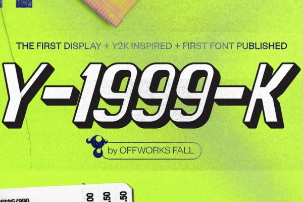 graphic for free - Y-1999-K Font