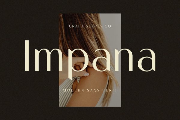 graphic for free - Impana Modern Sans Serif