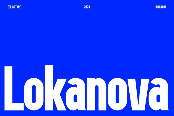 graphic for free - Lokanova Font