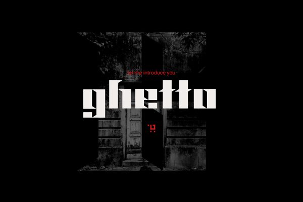 graphic for free - Ghetto Font
